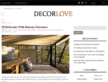 Tablet Screenshot of decorlove.com